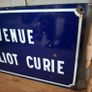 Vintage French Enamel Street Sign Image 2
