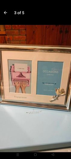 Newbridge double Engagement frame. New in box.