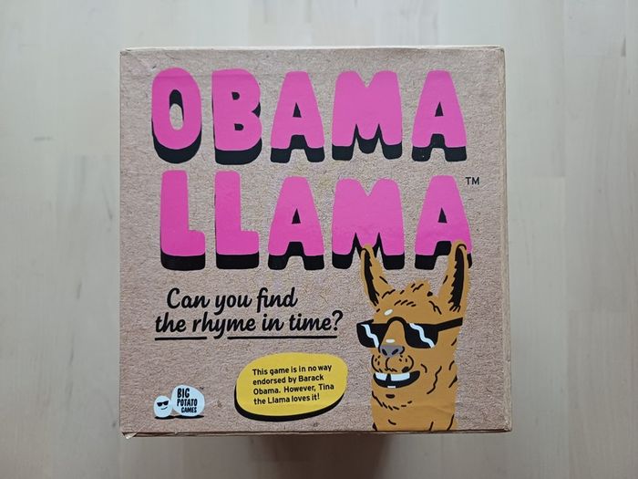 Obama Llama Family Party Card Game 2015