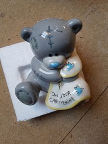 Christening money box Tatty Teddy