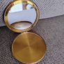 Vintage ladies vanity mirror An Irish Jaunting Car made in England brass and solid hinge and not polished circa 1960's FREE STANDARD POSTAGE INCLUDED Image 5