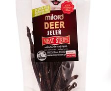 Milord Deer in strips 40g - cat treat, 100% dried meat
