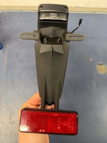 kawasaki 636 ninja original reg plate unit