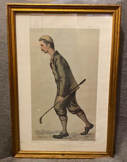 vanity fair golf print,