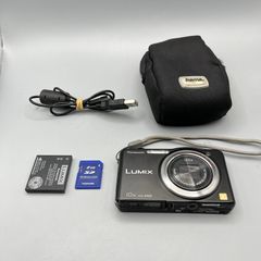 Panasonic Digital Camera Lumix DMC-SZ7 14.1MP Black Tested - Full Kit