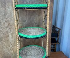Wicker shelving