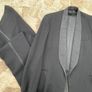 Vintage Black Tie Tuxedo with waistcoat, shirt and watch chain Image 7
