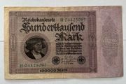 Germany 100000 Mark 1923 Banknote