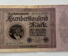 Germany 100000 Mark 1923 Banknote