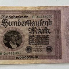 Germany 100000 Mark 1923 Banknote