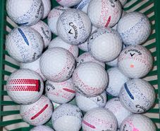 Callaway Supersoft Splatter Design Golf Balls Grade A