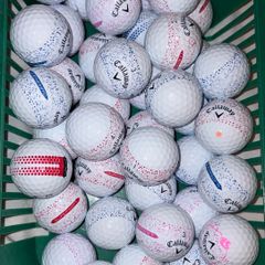 Callaway Supersoft Splatter Design Golf Balls Grade A