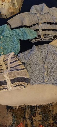 Hand knitted