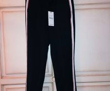 j'aime la vie stripe detail navy pant UK 12