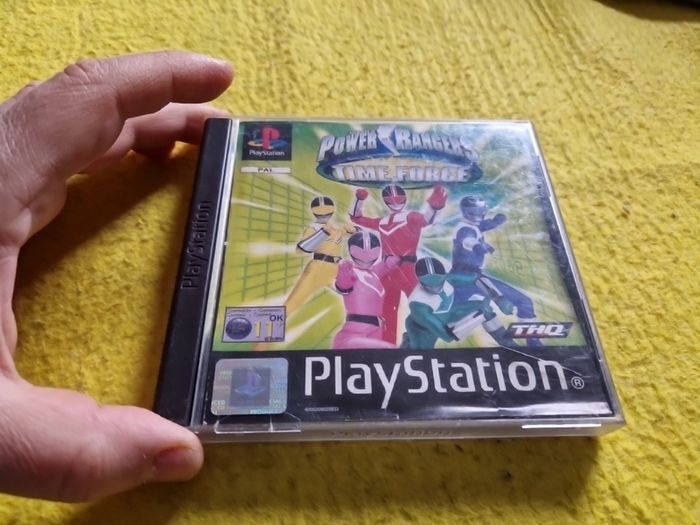 Power Rangers Time Force PlayStation1 Ps1 PlayStation2 Ps2 Games Original