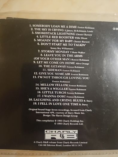 Fenton Robinson CD - Mellow Fellow