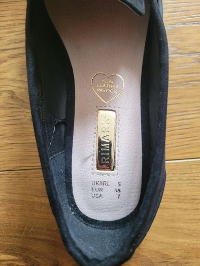 Brand New Black Tasseled Loafers Size Uk 5