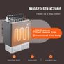 6KW Electric Sauna Stove Sauna Heater with 3h Timer, Digital Controller Image 3