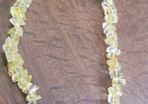 Citrine necklace