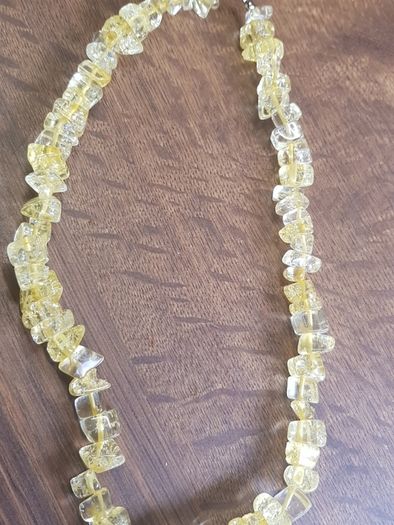 Citrine necklace
