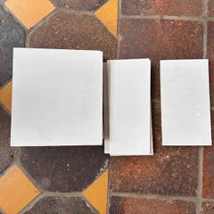 White Porcelain Tile pieces