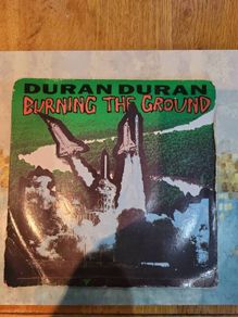 Duran Duran Burning The Ground 7 inch Single 1989