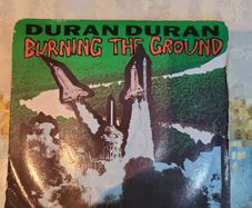 Duran Duran Burning The Ground 7 inch Single 1989