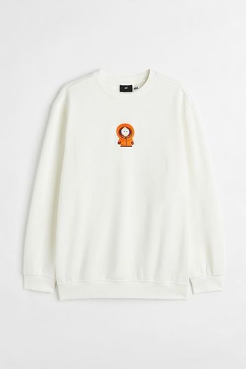 H&M Southpark embroidered Swearshirt