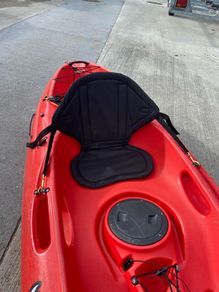 Kayak seat and back rest