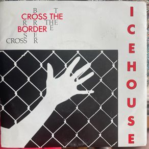 Ice house cross the border picture sleeve vinyl record single in vg+ condition