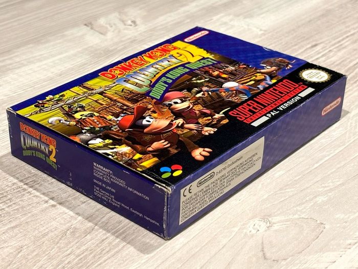 SNES Donkey Kong Country 2 - Boxed