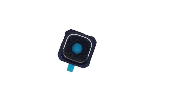 Samsung Galaxy S6 Edge Plus G928 Camera Lens Rear Back Glass Cover & Frame Blue - FHT17SMCL