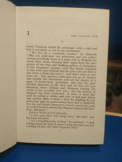 Leslie Charteris novels x2