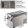 Mini Car Refrigerator Fridge Freezer 35L Image 5