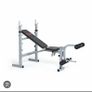 dumb bells, bar bells and bench press Image 5