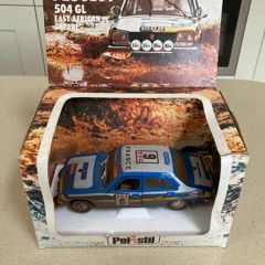 Peugeot 504 GL East African Safari Polistil 1/26 Rare