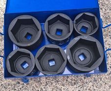 1inch socket set for lorrys ect