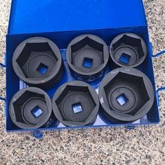 1inch socket set for lorrys ect