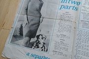 Vintage knitting pattern (1968) - price includes postage