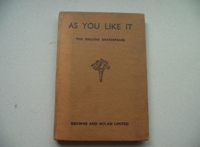 'As You Like It: The Malone Shakespeare'