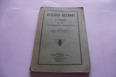 1960s book 'Business Methods' A Course for the Intermediate Certificate by W.K.Riordan by A.Folens