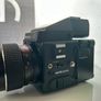 Mamiya 645 Super Kit; Near Mint Condition Recently serviced Mamiya 645 Super with Tamron Sekkor 80mm 1.9 lens; Mamiya 645 AE Prism Finder; Mamiya 645 Super Waist Finder Viewer with magnifier; Mamiya 645 Super Motor Power Winder Grip; Darkslide; Extra Film Image 7