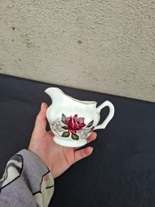 Royal tara china rose milk jug