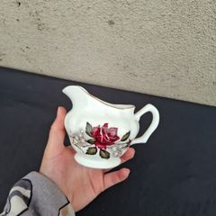 Royal tara china rose milk jug