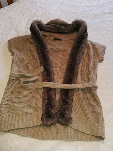 Zara Sleeveless Cardigan