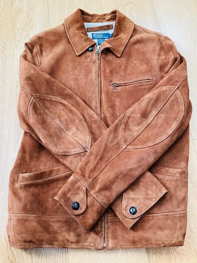 Ralph Lauren Newsboy Jacket 100% Leather