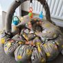 baby nest set and play mat (2 in 1) Image 3
