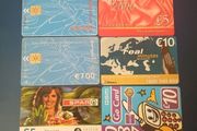 Mixed phonecards includes special olympic set