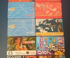 Mixed phonecards includes special olympic set