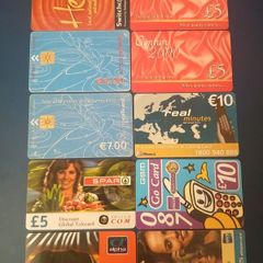 Mixed phonecards includes special olympic set